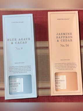 Choice Kirkton House Reed Diffuser - Blue Agave & Cacao OR Jasmine, Saff & Cedar